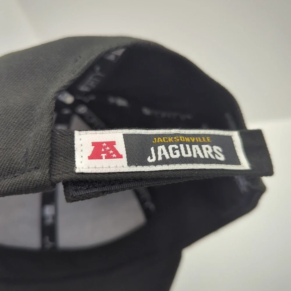 New Era 9FORTY Jacksonville Jaguars Hat Black Adjustable NFL Baseball Cap OSFA